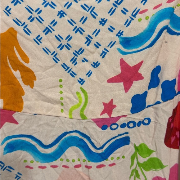 Colorful Patterned Dress - Picture 2 of 8